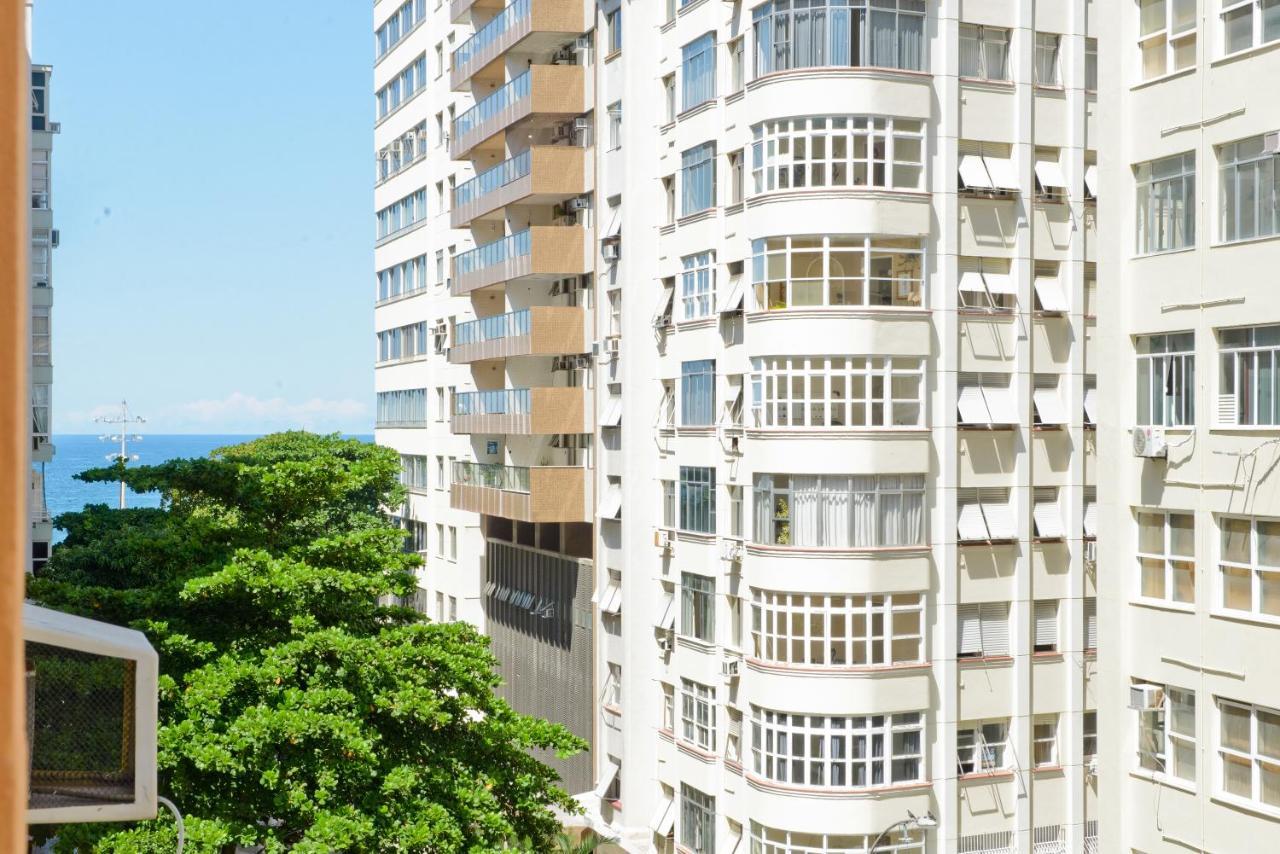 Vista Lateral Mar Copacabana Rio de Janeiro Exterior photo