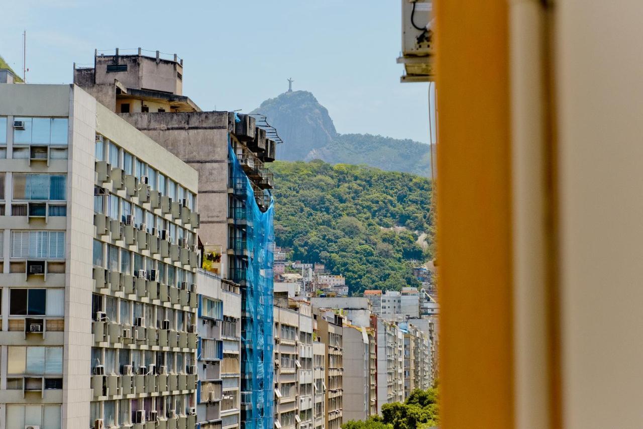 Vista Lateral Mar Copacabana Rio de Janeiro Exterior photo